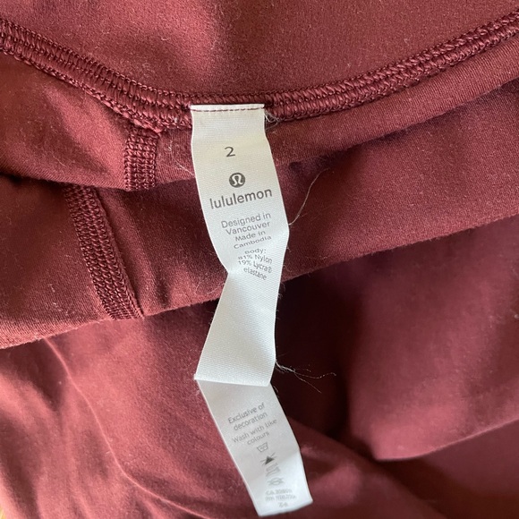 Lululemon Align Leggings SAVANNAH Size 2 EUC - Picture 6 of 6